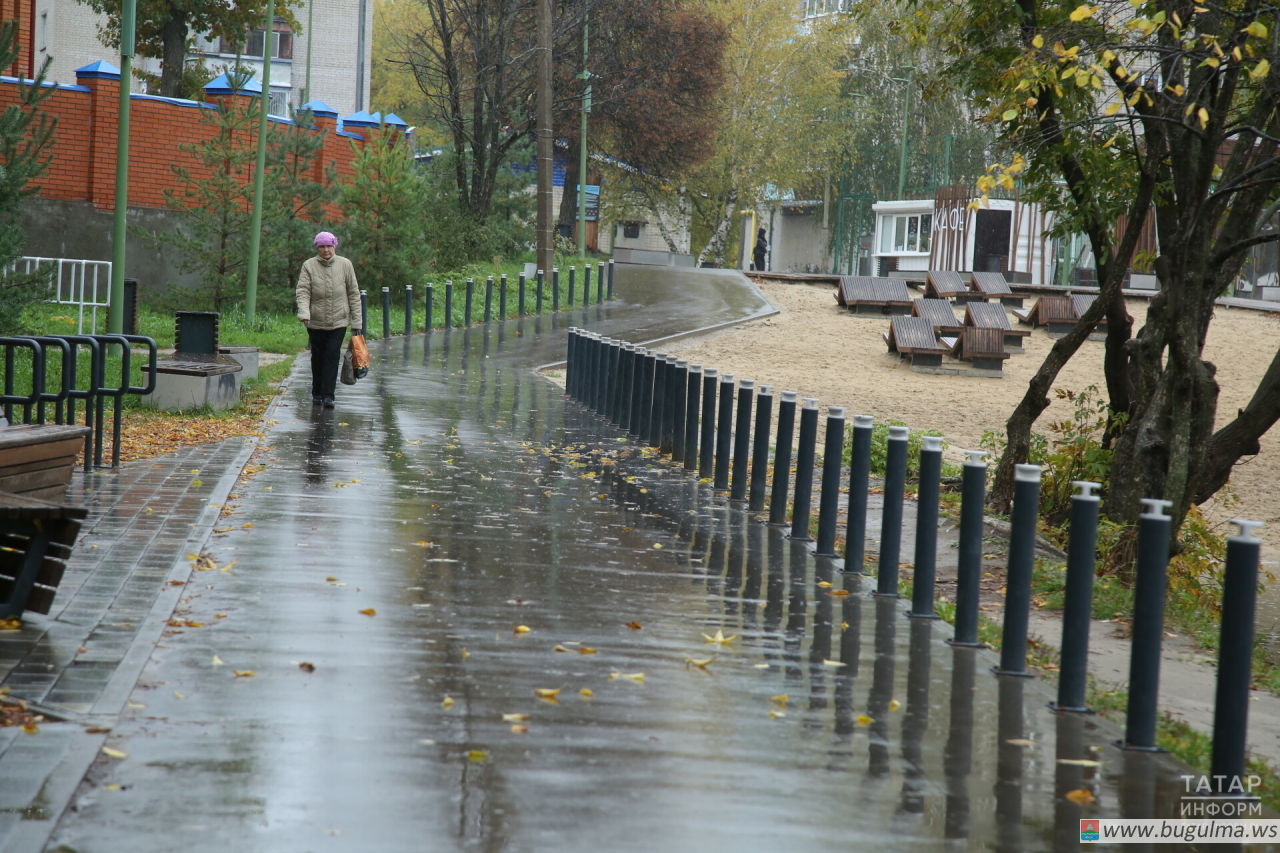 В Татарстане ожидаются небольшой дождь и снег