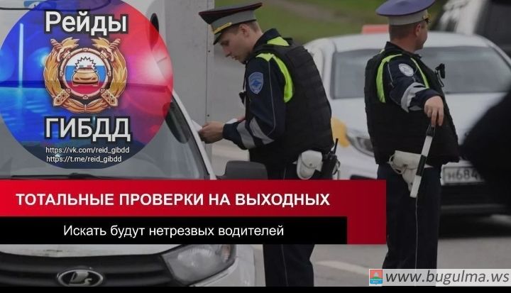 В эти выходные сотрудники ГИБДД выйдут в усиление. Будут искать пьяных водителей.