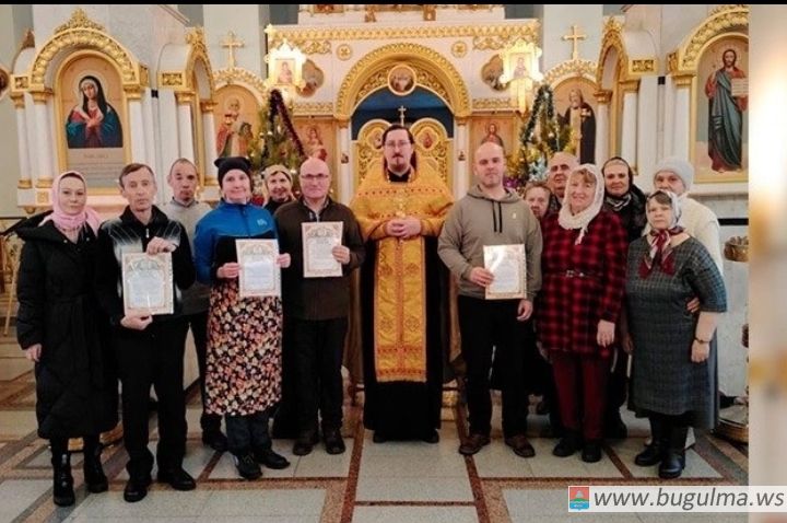 В Бугульминском благочинии состоялся молебен с чином обета трезвости.