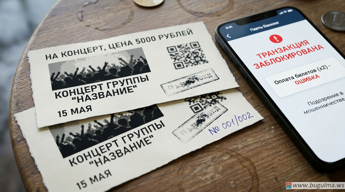 🔴Мошенническая схема «Билет на мероприятие».