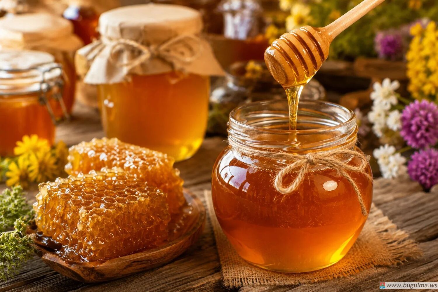 🍯🐻 Названы главные признаки качественного меда.