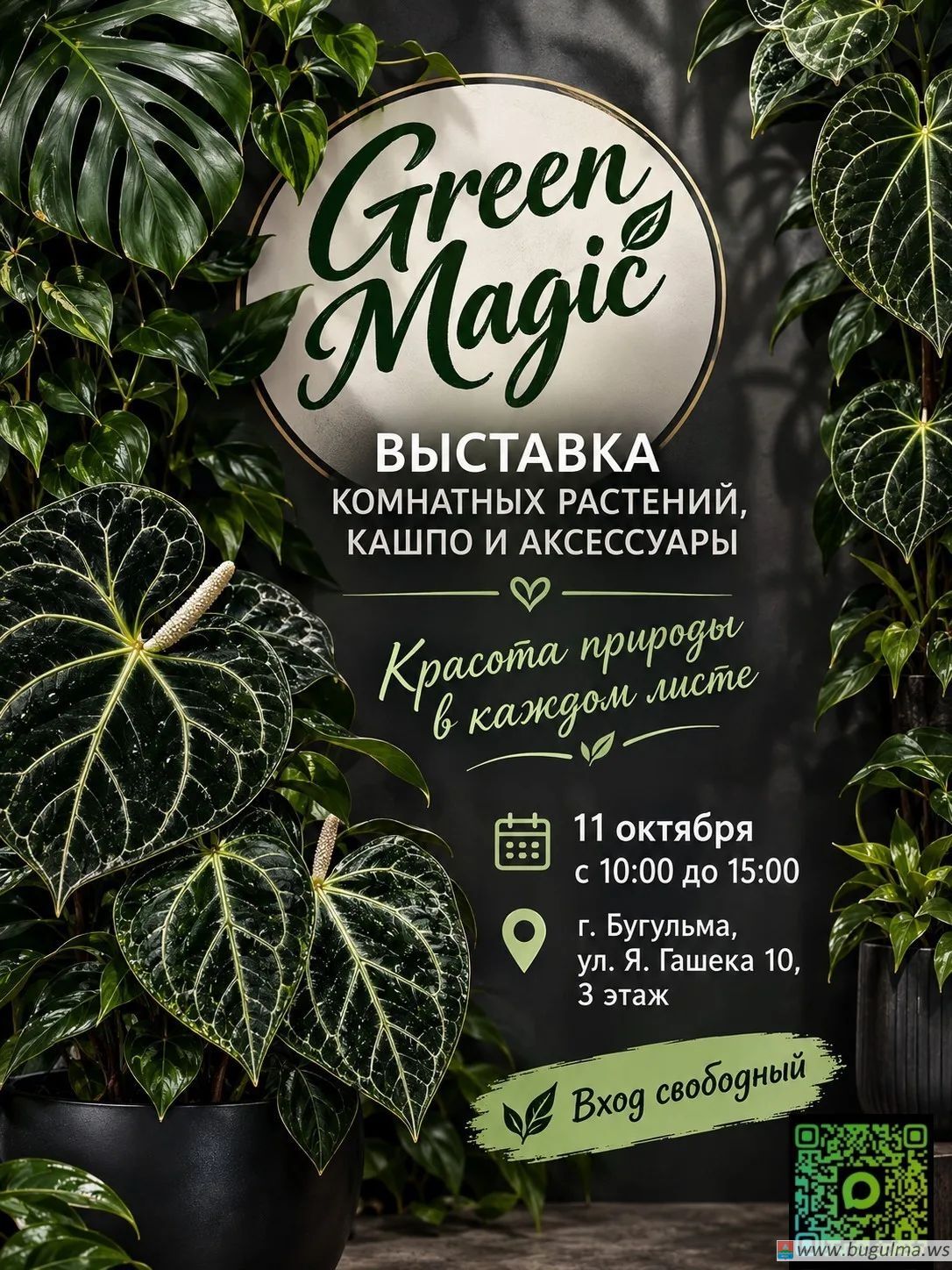 Выставка-ярмарка комнатных растений.